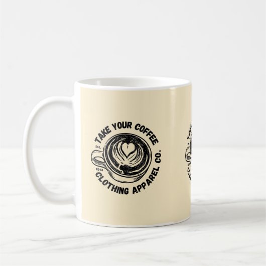 beste Kaffee- oder Teezubereitung, Tasse zum Gesch (Links)