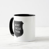 Beste Kaffee-Tasse Onkels überhaupt mit Zitat Tasse (Vorderseite Links)