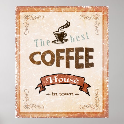 Beste Kaffeerösterei der Stadt Poster (Vorne)