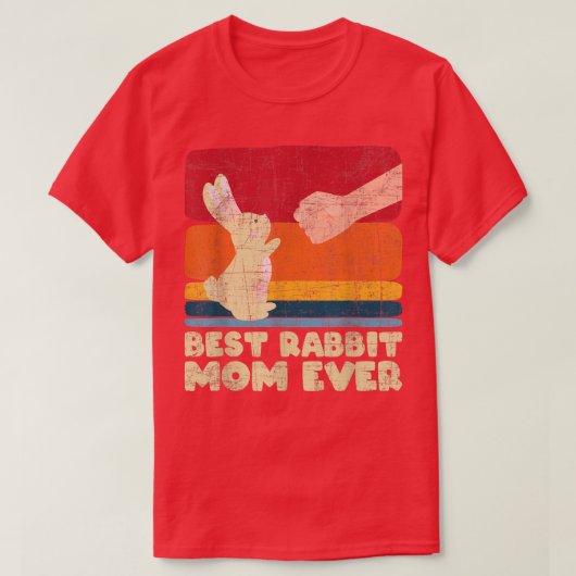 Beste Kaninchen-Mama je Bunny Bauer Zookeeper T-Shirt (Design vorne)