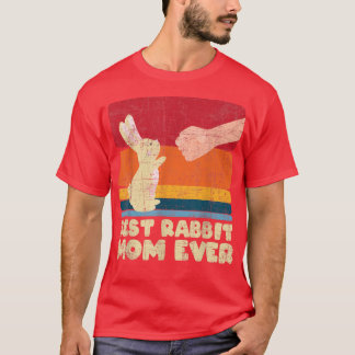 Beste Kaninchen-Mama je Bunny Bauer Zookeeper T-Shirt