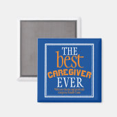 Beste Karriere je Typografie Blue Magnet (Vorderseite/Rückseite)