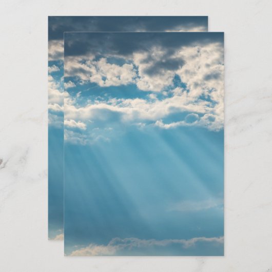 Beste Karte 5" x 7" (Vorne/Hinten)