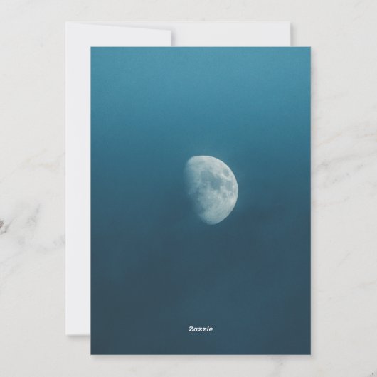 Beste Karte 5" x 7" (Rückseite)