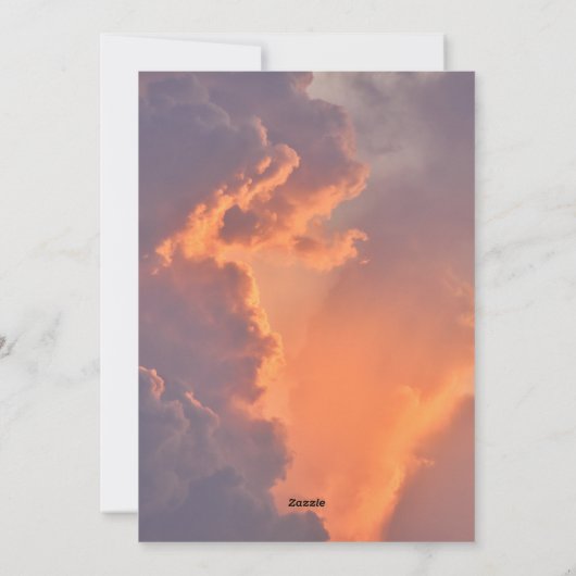 Beste Karte 5" x 7" (Rückseite)