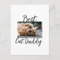 Beste Katze Daddy Eltern Haustier Foto Papa Mama e