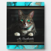 Beste Katze, die je Foto-Vorlage genannt wurde Aqu Fotoplatte (Vorderseite)