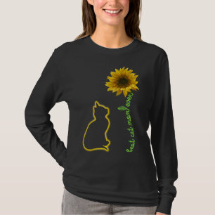 Beste Katze Mama je Sonnenblume Feline Mutter T-Shirt