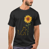Beste Katze Mama je Sonnenblume Katzenbaum Männer T-Shirt (Vorderseite)