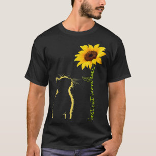 Beste Katze Mama je Sonnenblumen Muttertag Geschen T-Shirt