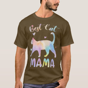 Beste Katze Mama Mama gibt Muttertag T-Shirt