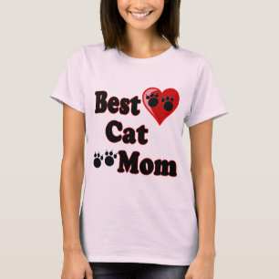 Beste Katze-Mama-Merchandise für Mutter T-Shirt