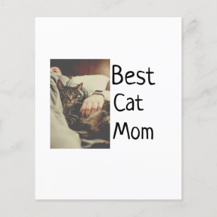 Beste Katze Mama Papa Cat Foto Namensgeschenk Vorl