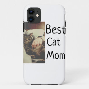 Beste Katze Mama Papa Cat Foto Namensgeschenk Vorl Case-Mate iPhone Hülle