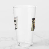 Beste Katze Mama Papa Cat Foto Namensgeschenk Vorl Glas (Links)