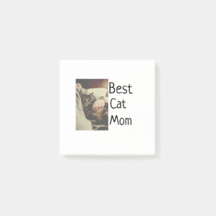 Beste Katze Mama Papa Cat Foto Namensgeschenk Vorl Post-it Klebezettel