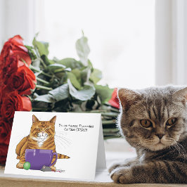 Beste Katze Mum Ever! Karte