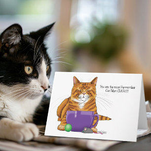 Beste Katze Mum Ever! Karte