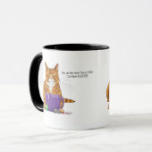 Beste Katze Mum Ever! Tasse (Vorderseite Links)