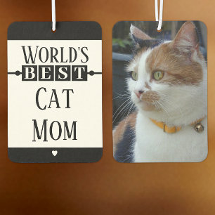 Beste Katze Mutter fotografieren schwarz Autolufterfrischer