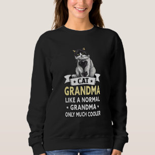 Beste Katze Oma Ever Cat Sweatshirt