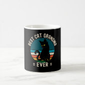Beste Katze Oma Ever Funny Black Cat Kaffeetasse (Mittel)