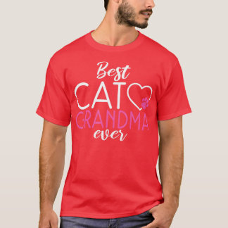 Beste Katze Oma je Kitty Cat Lover T-Shirt