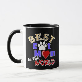 Beste Katzen-Mama in den Weltgeschenken für den Tasse