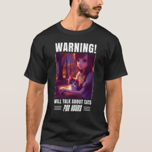 Beste Katzen-Mama je Warnung Wird über Katzen für T-Shirt