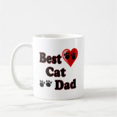 Beste Katzen-Vater-Waren für Vater Kaffeetasse (Links)