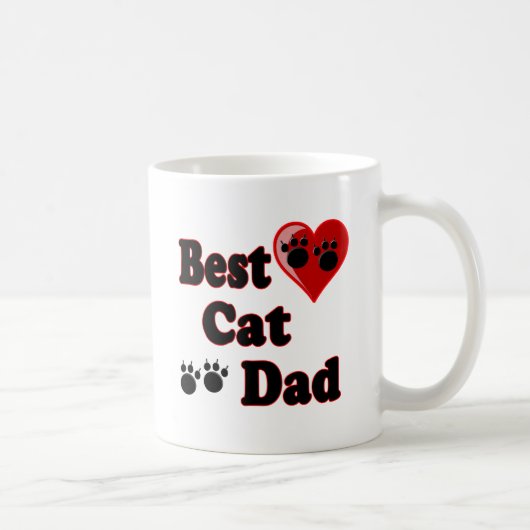 Beste Katzen-Vater-Waren für Vater Kaffeetasse (Rechts)
