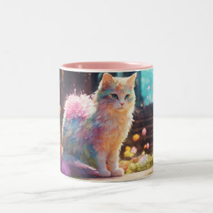 BESTE KATZENMUTTER ALLE ZEIT ZWEIFARBIGE TASSE