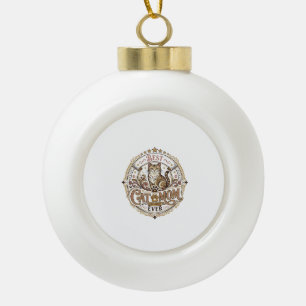 Beste Katzenmutter Aller Katzenmutter Vater Eltern Keramik Kugel-Ornament
