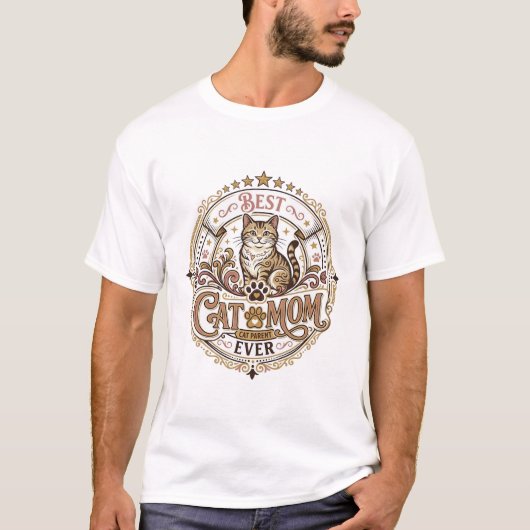 Beste Katzenmutter Aller Katzenmutter Vater Eltern T-Shirt (Vorderseite)