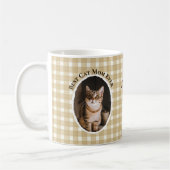 Beste Katzenmutter Aller Zeiten Benutzerdefiniert  Kaffeetasse (Links)
