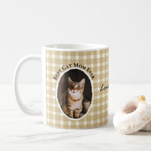 Beste Katzenmutter Aller Zeiten Benutzerdefiniert Kaffeetasse