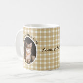 Beste Katzenmutter Aller Zeiten Benutzerdefiniert  Kaffeetasse (Vorderseite Links)