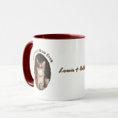 Beste Katzenmutter Aller Zeiten Benutzerdefiniert  Tasse (Vorderseite Links)
