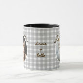 Beste Katzenmutter Aller Zeiten Benutzerdefiniert  Tasse (Zentrum)
