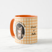 Beste Katzenmutter Aller Zeiten Benutzerdefiniert Tasse (Vorderseite Links)