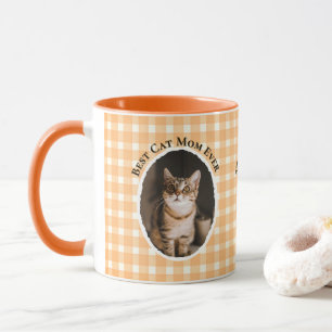Beste Katzenmutter Aller Zeiten Benutzerdefiniert Tasse