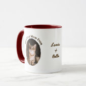 Beste Katzenmutter Aller Zeiten Benutzerdefiniert Tasse (Vorderseite Links)