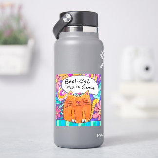 Beste Katzenmutter Aller Zeiten Katzen-Geschenk-Au Aufkleber
