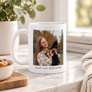 Beste Katzenmutter Aller Zeiten Personalisiertes F Kaffeetasse