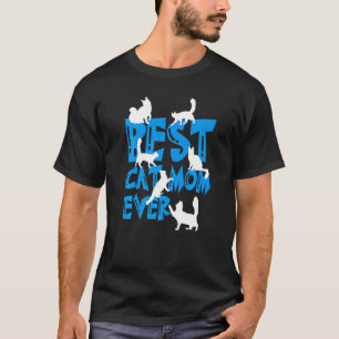 Beste Katzenmutter Aller Zeiten Tier Mütter T-Shirt
