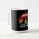 Beste Katzenmutter Allerzeit Muttertag Geschenk Lu Kaffeetasse (Vorderseite Links)