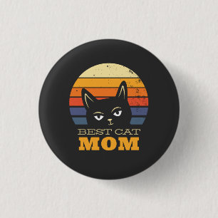 Beste Katzenmutter Button