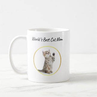 Beste Katzenmutter der Welt Benutzerdefiniert Lust Kaffeetasse