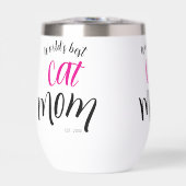 Beste Katzenmutter der Welt Est. Benutzerdefiniert (Vorderseite)