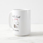 Beste Katzenmutter der Welt individuell Kaffeetasse (Vorderseite Links)